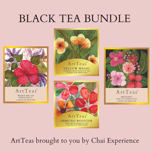 CTC Tea Bundle - Assam CTC - Turmeric Tea, Masala Chai and more at ArtTeas®