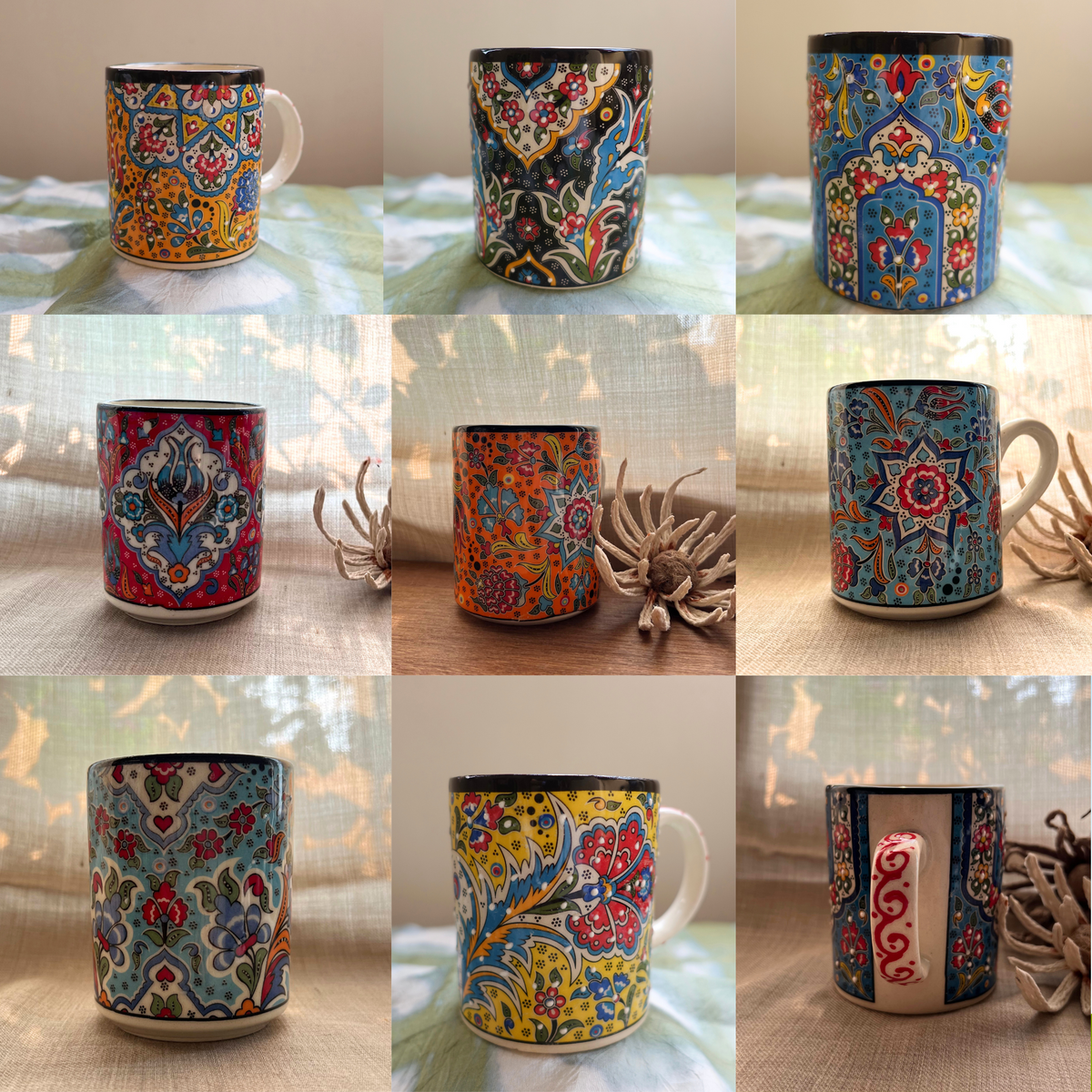  ArtTeas® - Watercolor Painted Tea Mugs