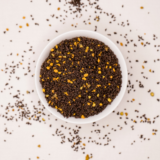 Yellow Magic - loose leaf Assam CTC tea with turmeric by ArtTeas® —  antioxidant rich tea India