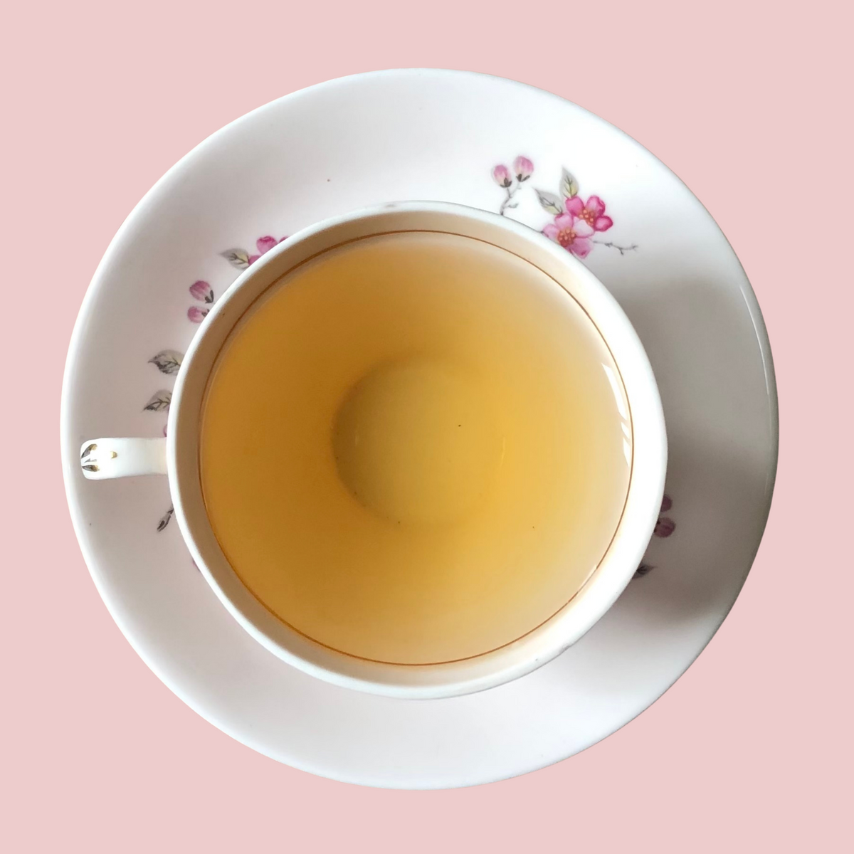 Brewed Long Jing green tea with golden liquor by ArtTeas® 