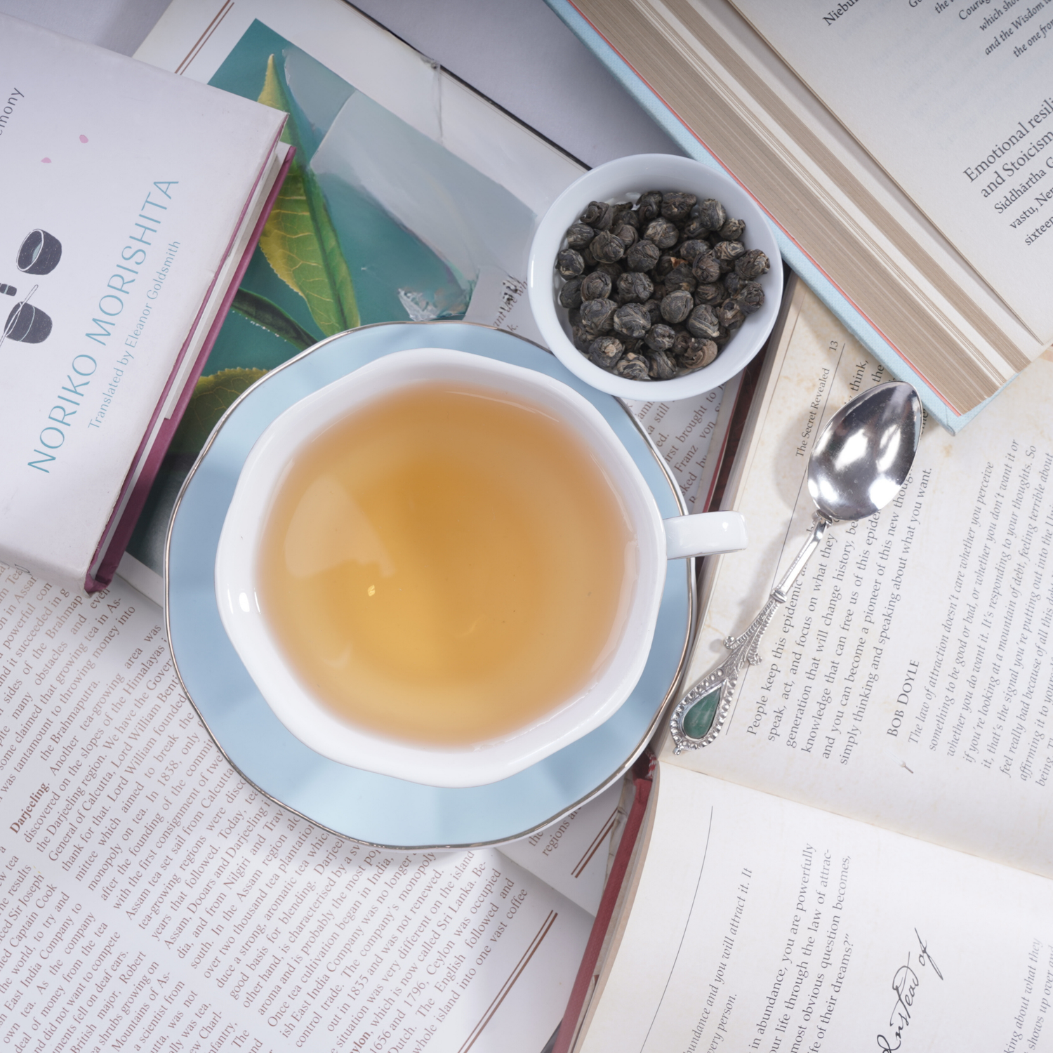 Premium Jasmine Pearls loose leaf tea by ArtTeas®