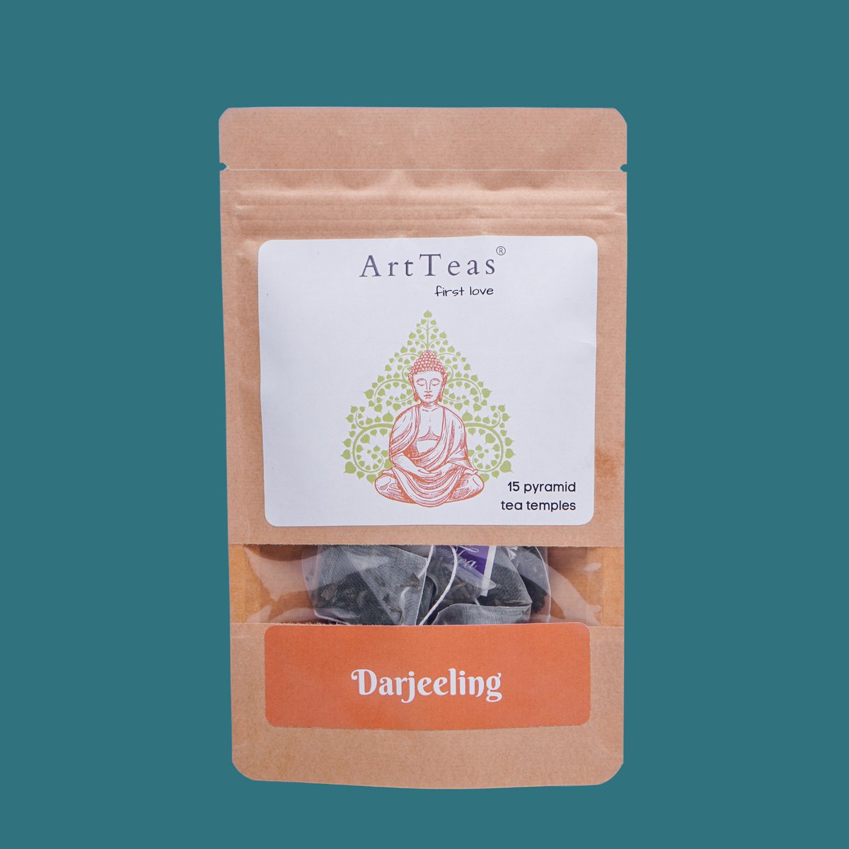 ArtTeas® - Darjeeling First Flush , Loose Leaf Tea Bags 