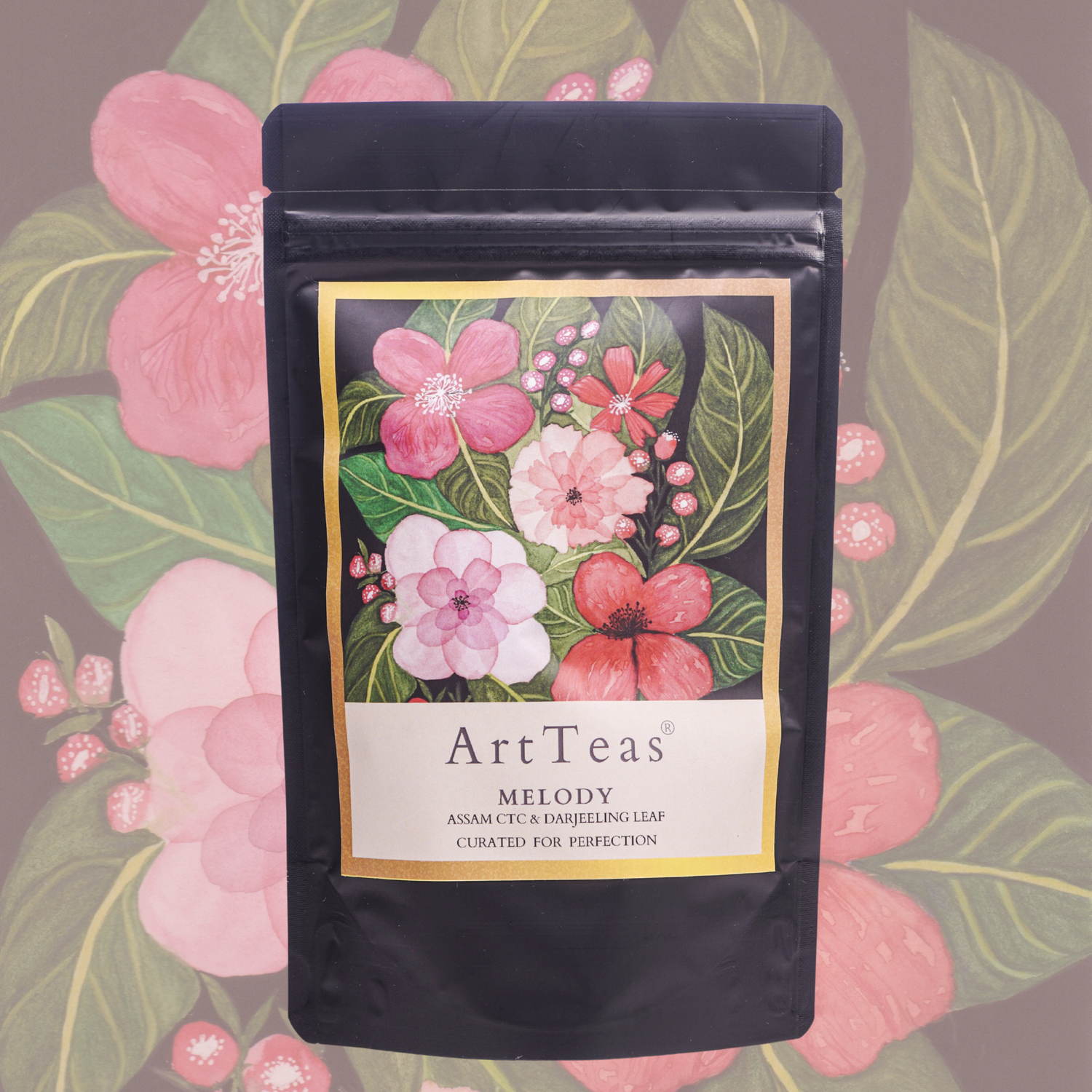 ArtTeas® Melody Assam Darjeeling tea blend premium loose lead tea