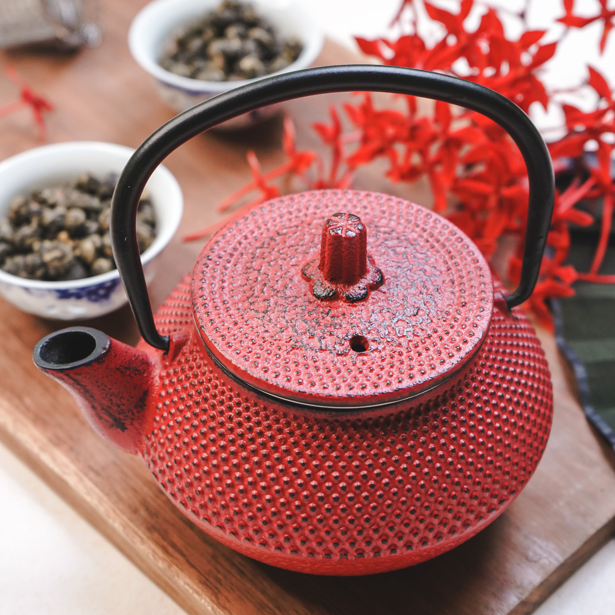 Buy ArtTeas Lady Red - Cast Iron teapot Online