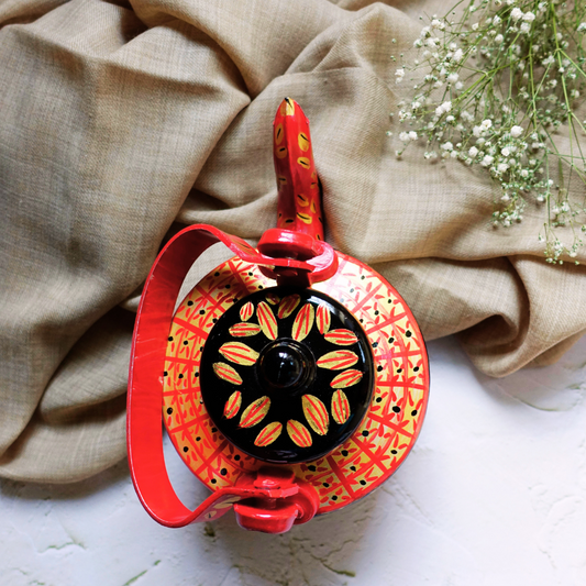 Hand Painted Kettles from West Bengal by ArtTeas®