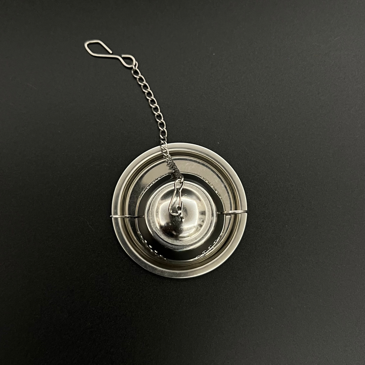 Premium Tea Strainer with Chain for Easy Brewing