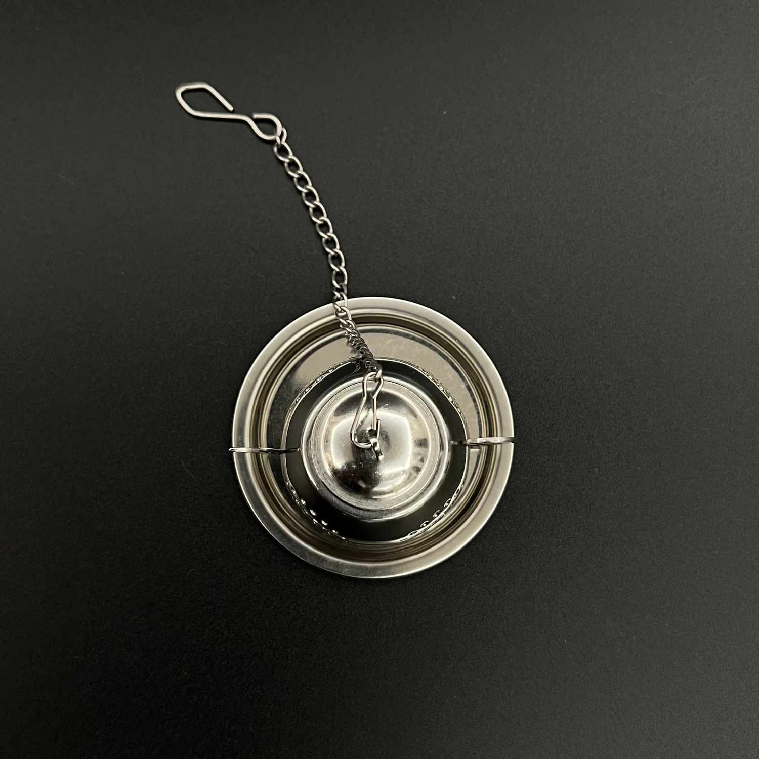 Premium Tea Strainer with Chain for Easy Brewing