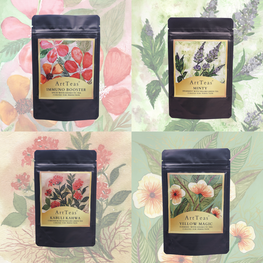 ArtTeas® Tea Lover's Delight Gift Box with 10 teas
