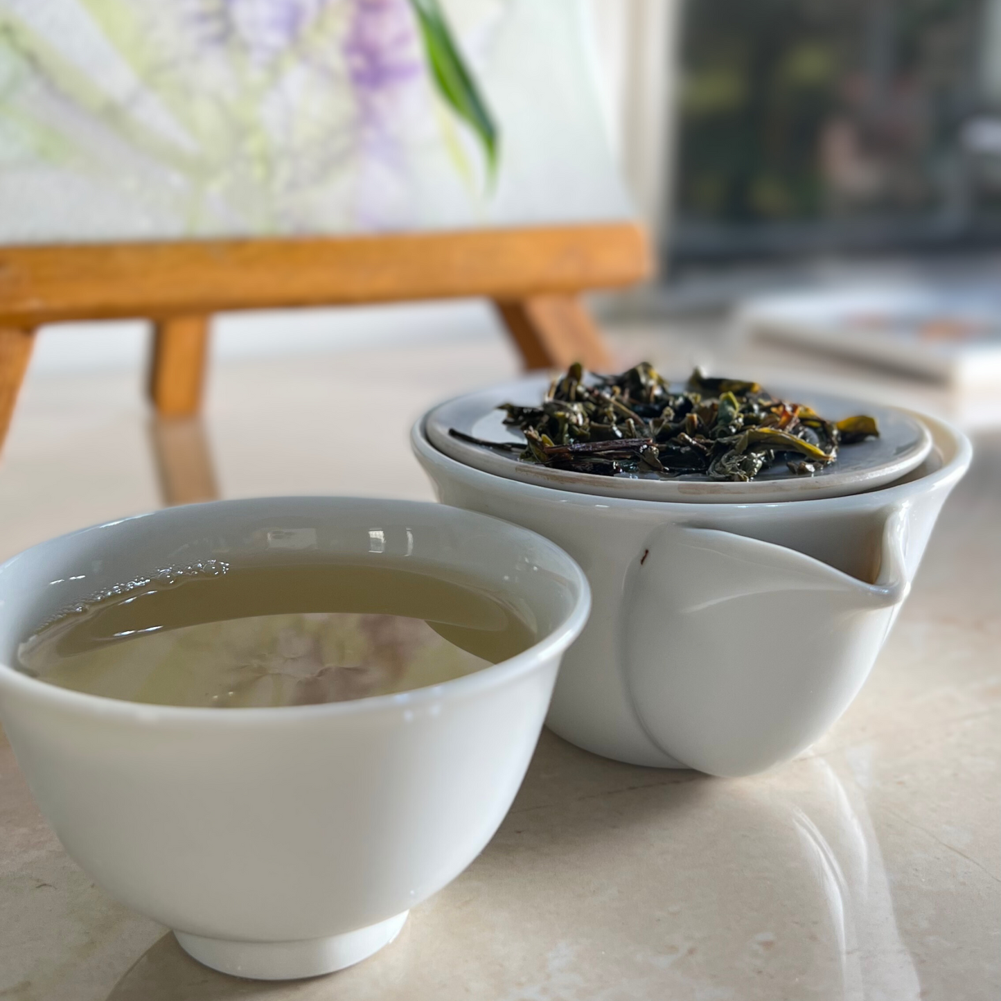 Brewing ArtTeas® Darjeeling First Flush Moonshine Tea