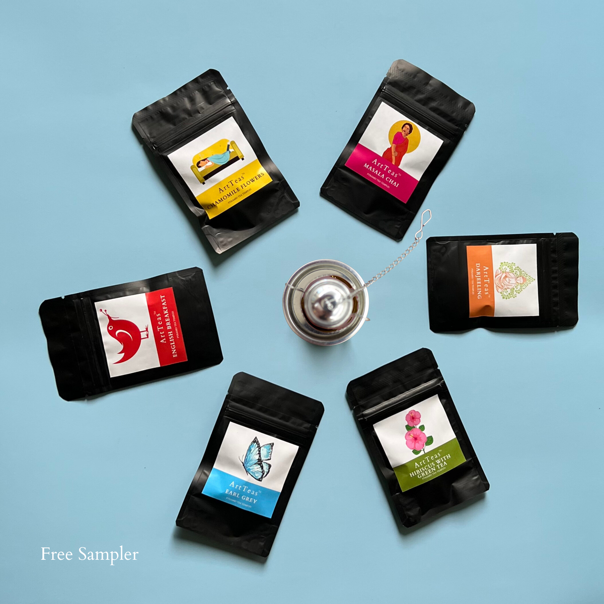 Buy Tea Gift with infuser Online by ArtTeas® 