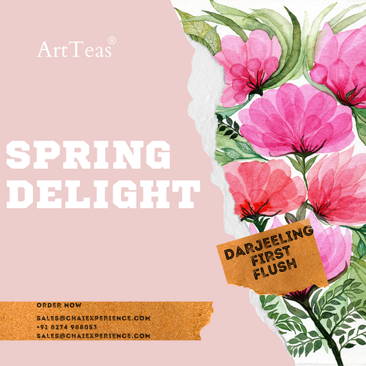 Buy Fine Classic Darjeeling First Flush Tea Online ArtTeas® by Chai Experience