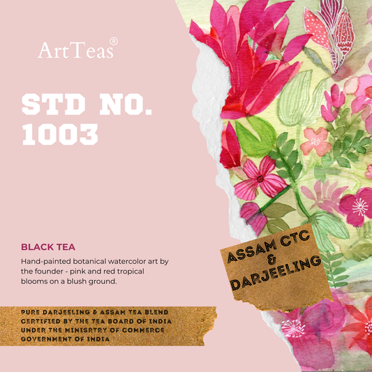 ArtTeas® Standard 1003 House Blend - 1kg multipack of Assam & Darjeeling blend