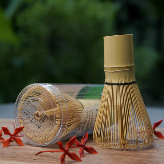 Bamboo Matcha Whisk (Chasen) for authentic Japanese matcha preparation by ArtTeas®