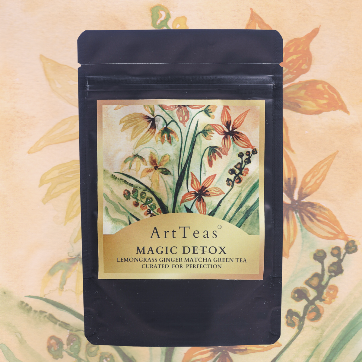 Lemongrass Ginger  Matcha Tea by  ArtTeas®
