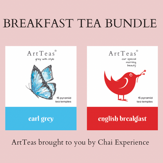  ArtTeas® - Earl Grey & English Breakfast  Tea Bag Bundle