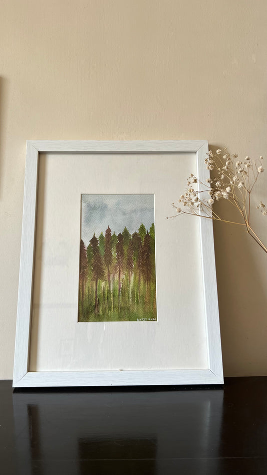 Buy Pinetree Painting Online In India by ArtTeas®