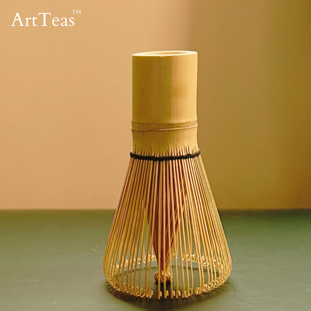 Premium bamboo matcha whisk by ArtTeas